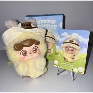 Jotoys Q.Kid Outdoor Activities Series Plush Pendant Toy Confirmed Go Hiking